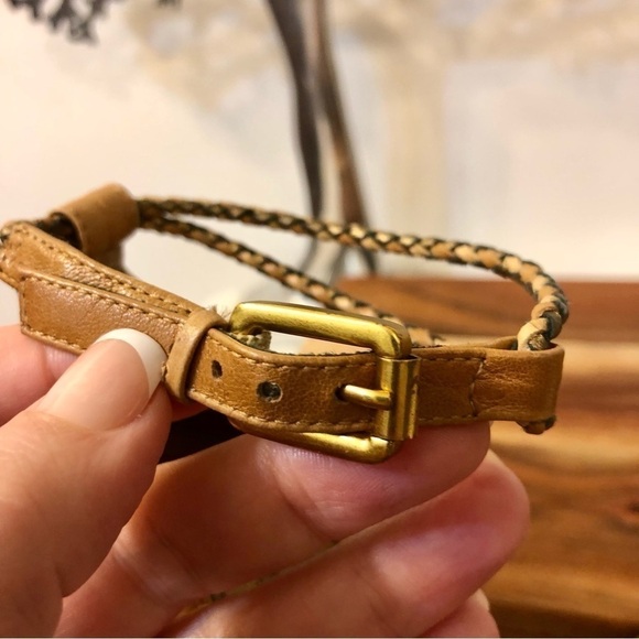 J Vincent Woven Leather Platform Heels - Picture 7 of 12